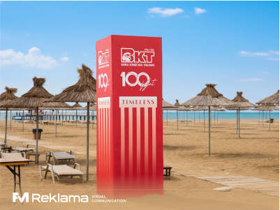 BKT, Konstruksion metalik me baner BKT, Konstruksion metalik me baner